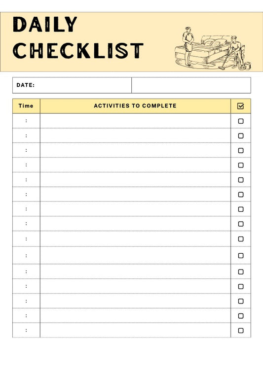 Daily Cleaning Checklist