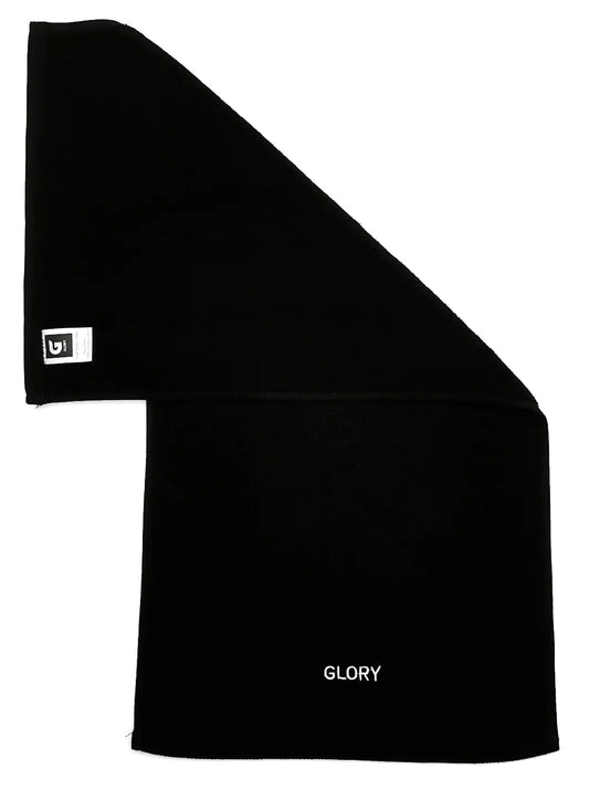 Glory Gym Towel - 100% Organic Cotton - Soft and Absorbent for Gym Yoga spa Dimensions (29.52 X 13.78 inch) 570 GSM (Black)